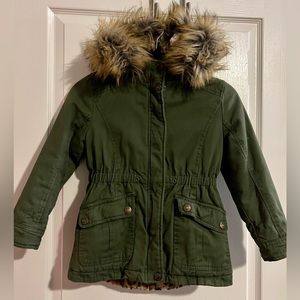 Urban Republic Girl’s Green Parka Jacket